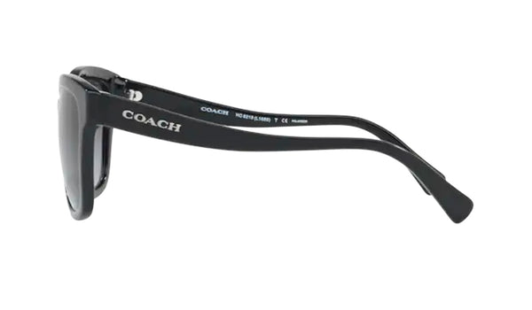Coach HC8219 Women's Sunglasses Black Frame, SPEX