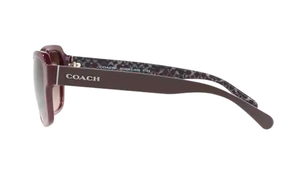 Coach HC8232 Women's Sunglasses Oxblood Frame, SPEX