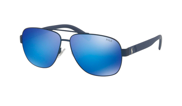 Polo Ralph Lauren PH3110 Men's Sunglasses Matte Blue, SPEX