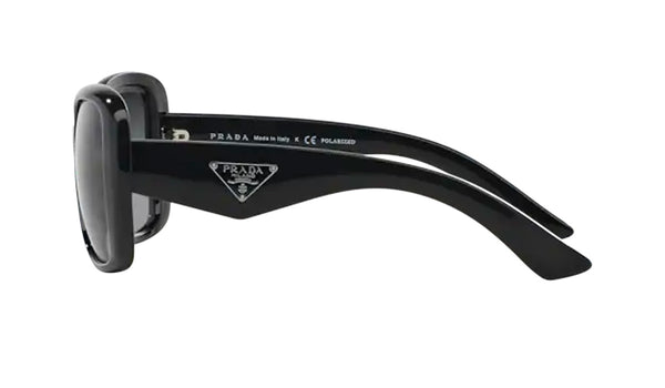 Prada SPR 32P Women's Sunglasses Black Frame, SPEX