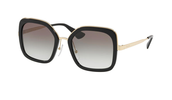 Prada SPR 57U Women's Sunglasses Gold, SPEX