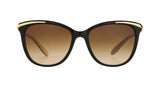Ralph by Ralph Lauren RA5203 Women's Sunglasses Nude Black and Gold Front, SPEX