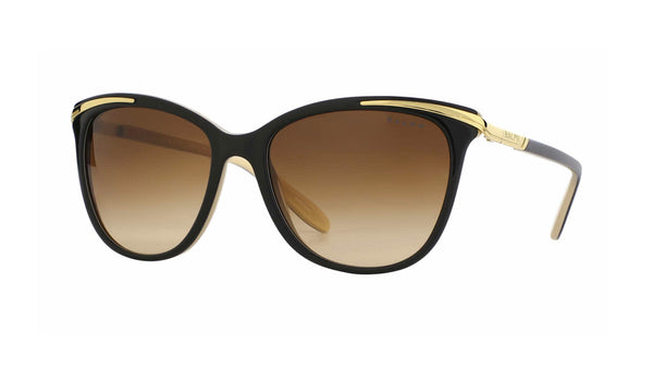 Ralph by Ralph Lauren RA5203 Women's Sunglasses Nude Black and Gold, SPEX