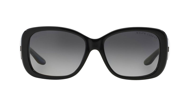 Ralph by Ralph Lauren RL8127B Women's Sunglasses Black Front, SPEX