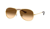 Ray Ban RB3362 COCKPIT Men's Sunglasses Gold & Brown Frame, SPEX
