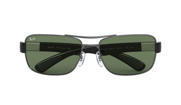 Ray Ban RB3522 Men's Sunglasses Gunmetal Green, SPEX