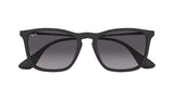 Ray Ban RB4187 CHRIS Unisex Sunglasses Black Frame, SPEX