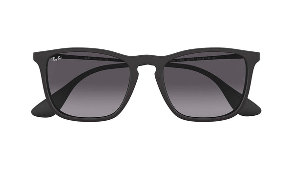 Ray Ban RB4187 CHRIS Unisex Sunglasses Black Frame, SPEX