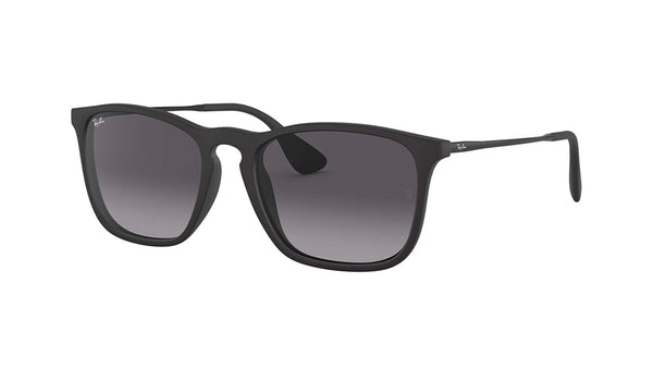 Ray Ban RB4187 CHRIS Unisex Sunglasses Black, SPEX