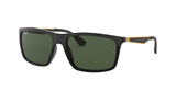 Ray Ban RB4228 Men's Sunglasses Shiny Black, SPEX