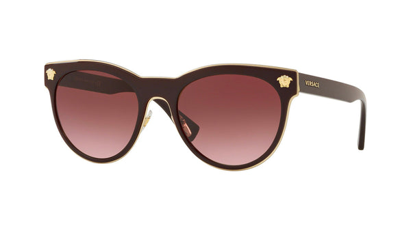 Versace VE2198 Medusa Charm Women's Sunglasses Bordeaux, SPEX