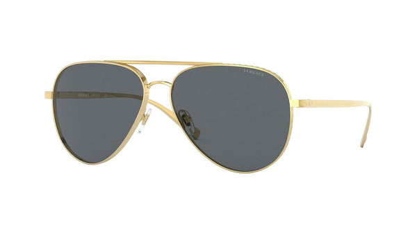 Versace VE2216 Men's Sunglasses Gold, SPEX