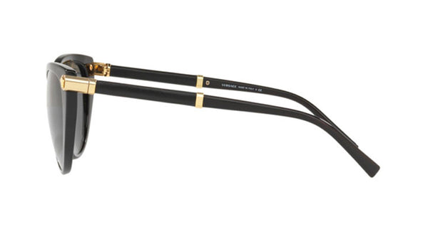 Versace VE4364Q Women's Sunglasses Black Frame, SPEX